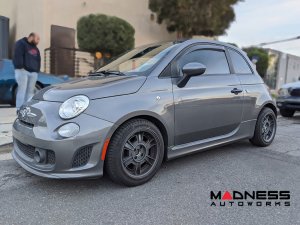 FIAT 500 Custom Wheels - Competizione - Sportiva Design - 15" - Gunmetal